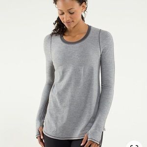 Lululemon gray long sleeve